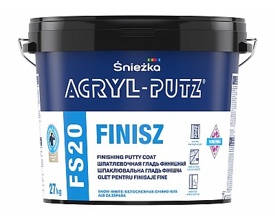 ACRYL-PUTZ® FS 20 FINISZ Vyrovnávacia omietka na dokončovanie povrchu
