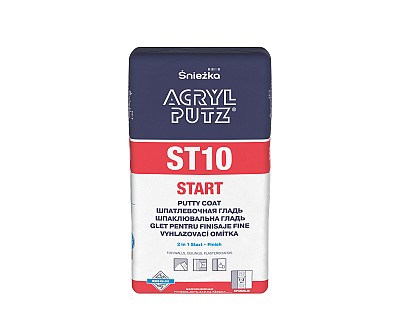 ACRYL-PUTZ® ST 10 START Vyhladzovacia omietka